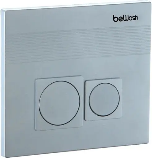 Инсталляция для подвесного унитаза Set 4 в 1 beWash BW74 K500RZVP0200MKK00000 с кнопкой хром матовый