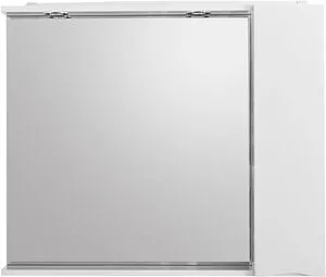 Шкаф-зеркало BelBagno FLY-MARINO 90 R Bianco Lucido MARINO-SPC-900/750-1A-BL-P-R, 1