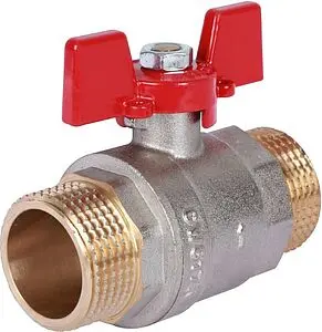 Кран шаровый 1"н x 1"н Rommer RBV-0007-0410225 Кран шаровый 1"н x 1"н Rommer RBV-0007-0410225, 1