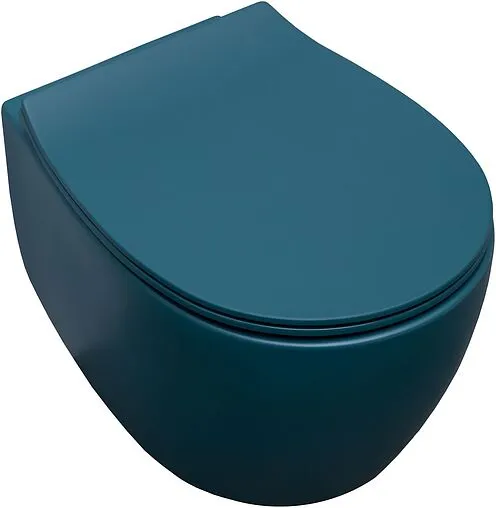 Унитаз подвесной безободковый Allen Brau Fantasy петроль 4.11004.PT