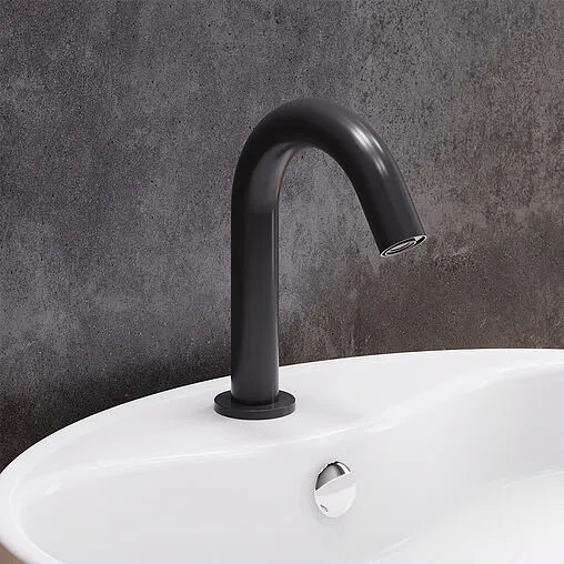 Смеситель для раковины Damixa Scandinavian Pure чёрный матовый 360290300