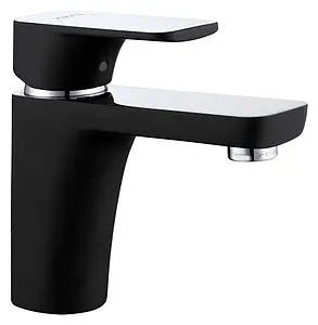 Смеситель для раковины D&K Berlin Technishe чёрный/хром DA1432115 Смеситель для раковины D&K Berlin Technishe чёрный/хром DA1432115, 1