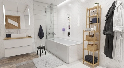 Ванна стальная Reimar 160х70 белая орхидея R-64901