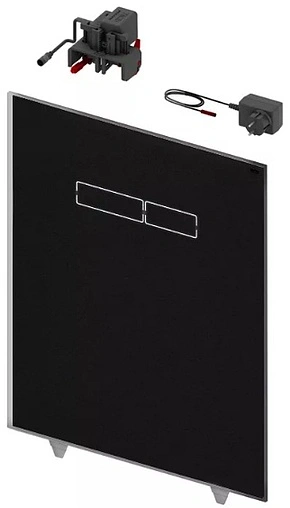 Верхняя панель с сенсорным блоком управления TECElux стекло/черный 9650003
