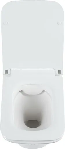 Унитаз подвесной безободковый Aquanet Cube Rimless белый Cube-W