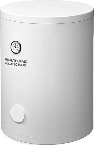 Бойлер косвенного нагрева с возможностью установки ТЭНа Royal Thermo AQUATEC INOX 100 (24 кВт) RTWX 100