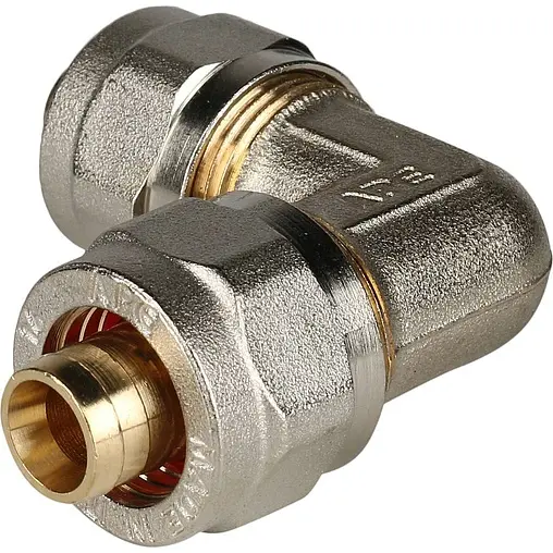 Уголок компрессионный соединительный 16мм x 16мм Stout SFS-0003-001616