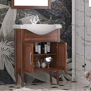 Тумба под умывальник напольный Opadiris Мираж 65 светлый орех 00-00007497, 4