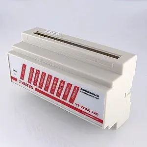 Модуль зональный базовый проводной 8 зон НО/НЗ 230В Valtec VT.ZC8.0.220, 4