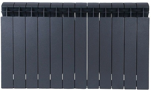 Радиатор биметаллический 12 секций Global Style Plus 500 черный