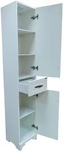 Шкаф-пенал подвесной Comforty Севилья 35 слоновая кость 00004137101CF Шкаф-пенал подвесной Comforty Севилья 35 слоновая кость 00004137101CF, 3