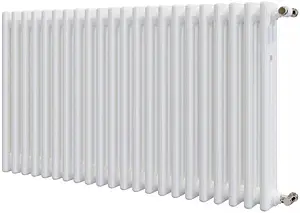 Радиатор стальной трубчатый Zehnder Charleston 3057/22 1270 ¾&quot; Ral 9016, 1