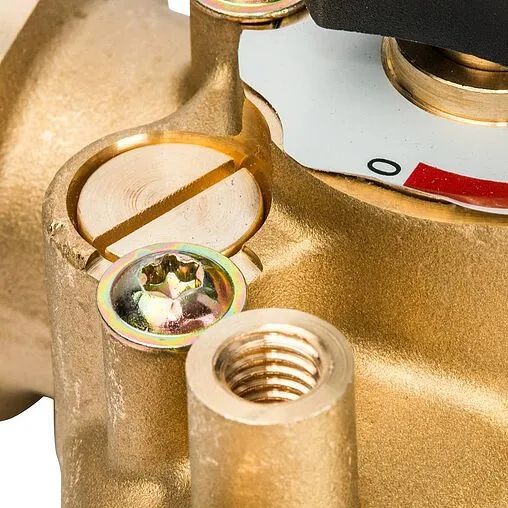 Трехходовой термостатический смесительный клапан левый 1½&quot; Kvs 8.0 Meibes M66625.2