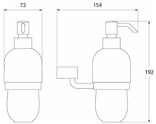 Дозатор для жидкого мыла IDDIS Renior хром RENSBC0I46