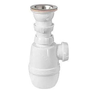 Сифон бутылочный для мойки Wirquin Минор 30718024 Сифон бутылочный для мойки Wirquin Минор 30718024, 1