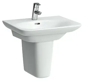 Раковина Laufen Palace 55 белый 8.1070.1.000.104.1, 3