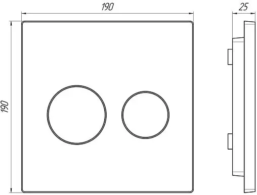 Инсталляция для подвесного унитаза Set 3 в 1 Ани Пласт WCP1310 с кнопкой белый глянцевый Инсталляция для подвесного унитаза Set 3 в 1 Ани Пласт WCP1310 с кнопкой белый глянцевый