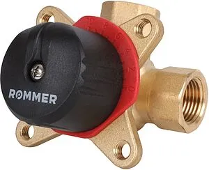 Трехходовой смесительный клапан ½&quot; Kvs 2.5 Rommer RVM-0003-002515, 1