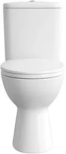 Унитаз-компакт безободковый Norm Himmel белый 9864B099-7207 Унитаз-компакт безободковый Norm Himmel белый 9864B099-7207, 1