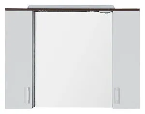 Шкаф-зеркало Aquanet Тиана 100 белый/венге 172679 Шкаф-зеркало Aquanet Тиана 100 белый/венге 172679, 3