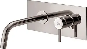 Смеситель для раковины из стены Paffoni Light полированная сталь LIG101ST/M Смеситель для раковины из стены Paffoni Light полированная сталь LIG101ST/M, 1