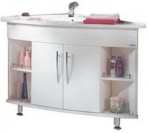 Тумба-умывальник напольная Aquaton Лас-Вегас L белый 1A0509K0LA01L Тумба-умывальник напольная Aquaton Лас-Вегас L белый 1A0509K0LA01L, 1