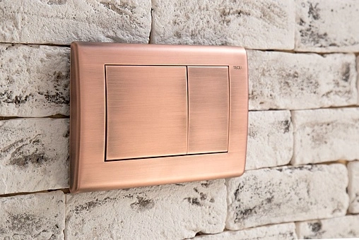 Клавиша смыва для унитаза TECEplanus 9240365 состаренная медь