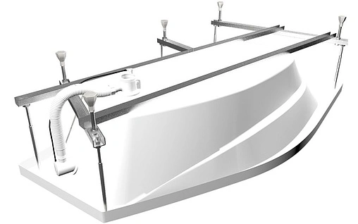 Ванна акриловая Triton Скарлет 167x96 R Н0000000216