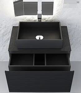 Тумба под умывальник подвесная Jorno Stone 80 антрацит Stn.01.80/P/A/JR Тумба под умывальник подвесная Jorno Stone 80 антрацит Stn.01.80/P/A/JR, 5