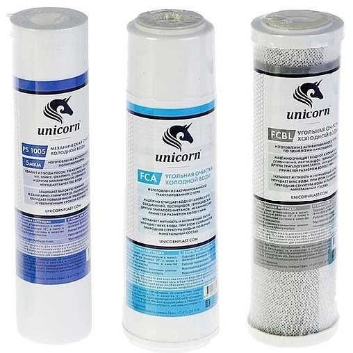 Комплект сменных картриджей Slim Line 10" Unicorn K-CA Комплект сменных картриджей Slim Line 10" Unicorn K-CA