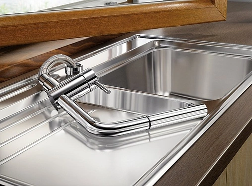 Смеситель для кухни с выдвижным изливом Blanco Linus-S хром 512402