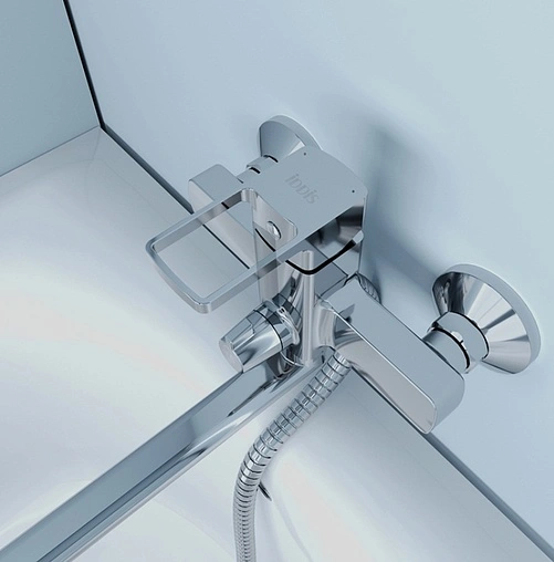 Смеситель для ванны с длинным изливом IDDIS Bild хром BILSB00i10WA Смеситель для ванны с длинным изливом IDDIS Bild хром BILSB00i10WA