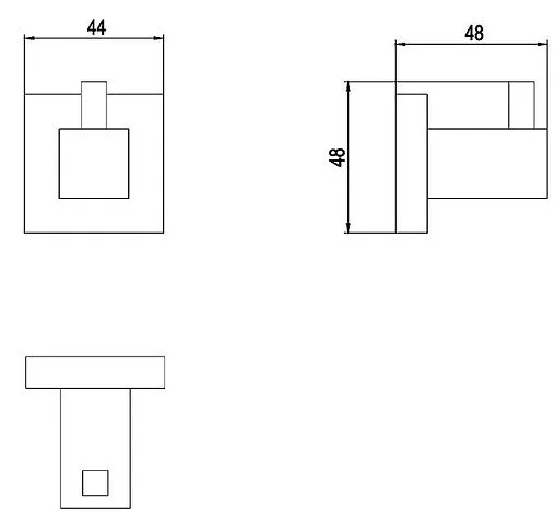 Крючок Timo Selene золото матовое 17011/17