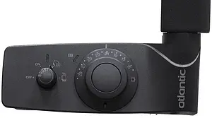 Полотенцесушитель электрический лесенка Atlantic 2012 1240x400 NA 500W антрацит матовый 002237, 4