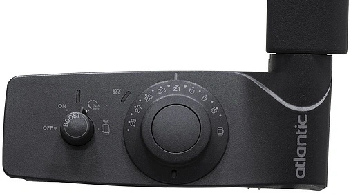 Полотенцесушитель электрический лесенка Atlantic 2012 1240x400 NA 500W антрацит матовый 002237