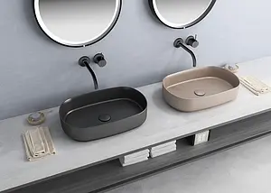 Раковина ISVEA Infinity 55 черный матовый 10NF65055-2N, 5