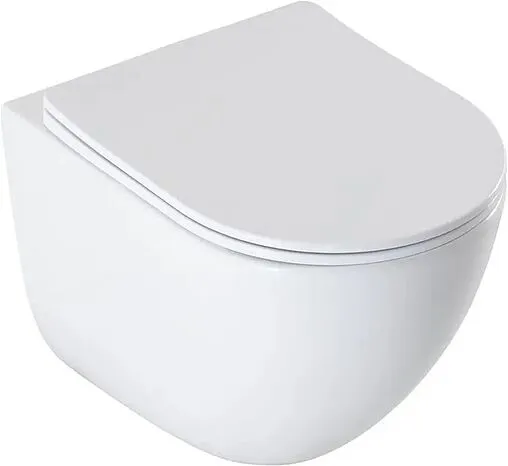 Унитаз подвесной безободковый Aquanet EcoVortex Tornado белый 00348039