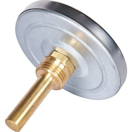 Термометр биметаллический Rommer 80мм 120°С гильза 50мм ½&quot; RIM-0001-805015