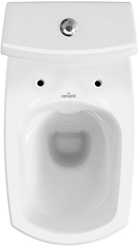 Унитаз-компакт безободковый Cersanit Carina New Clean On белый S-KO-CAR011-3/5-COn-DL-w