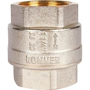 Клапан обратный пружинный 1¼"в x 1¼"в Rommer RVC-0001-000032 Клапан обратный пружинный 1¼"в x 1¼"в Rommer RVC-0001-000032, 1