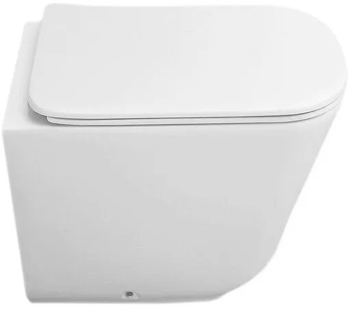 Унитаз приставной безободковый Kerasan Tribeca белый матовый 511830