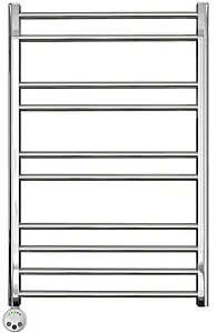 Полотенцесушитель электрический лесенка Lemark Poseidon П10 800х500 полированная сталь LM42810E, 1