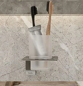 Стакан IDDIS Slide хром SLISCG1i45 Стакан IDDIS Slide хром SLISCG1i45, 3