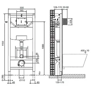 Комплект 5 в 1 Sanit М 603 90.506.00..0000+PLMR.wc.02+PLMR.seat.02/WHT с кнопкой 16.603.01 белый глянцевый Комплект 5 в 1 Sanit М 603 90.506.00..0000+PLMR.wc.02+PLMR.seat.02/WHT с кнопкой 16.603.01 белый глянцевый, 2