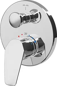 Смеситель для ванны скрытого монтажа Am.Pm Gem хром F9085000 Смеситель для ванны скрытого монтажа Am.Pm Gem хром F9085000, 1