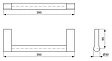 Поручень Ideal Standard Connect хром A9159AA