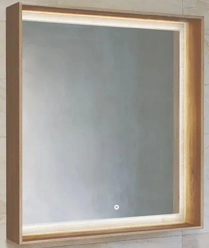 Зеркало с подсветкой Raval Frame 75 дуб трюфель Fra.02.75/DT