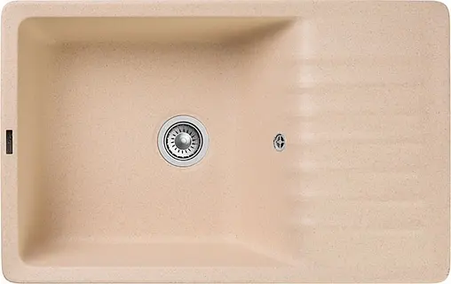 Мойка кухонная GranFest Quarz GF-ZW-73 бежевый