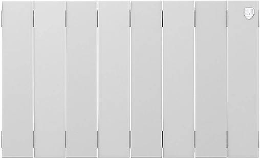 Радиатор биметаллический 8 секций Royal Thermo PianoForte 300 Bianco Traffico RTPBT30008