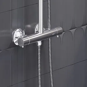 Душевая система с термостатом для душа Damixa Jupiter хром 977800000 Душевая система с термостатом для душа Damixa Jupiter хром 977800000, 5